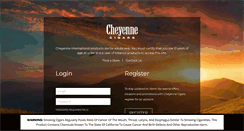 Desktop Screenshot of cheyennecigars.com