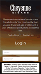 Mobile Screenshot of cheyennecigars.com